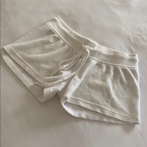 Hard Tail Pants - Hard tail white cotton shorts